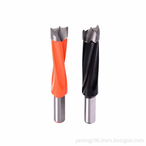 Professional Woodworking Kit: Tungsten Carbide Dowel Drill Bits for Creating Blind Holes